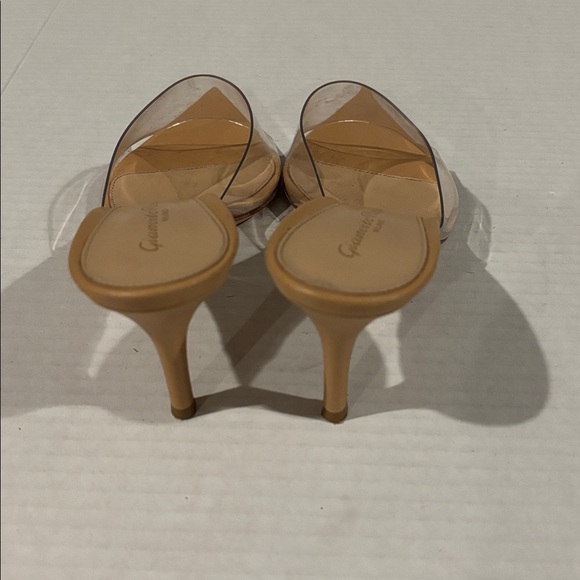 Gianvito Rossi Tan ElleMM 55 Plexi Mules - Size 36 Euro - Picture 5 of 7